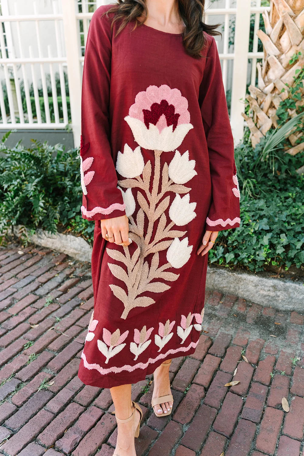 Jane Dress in Rose Harvest