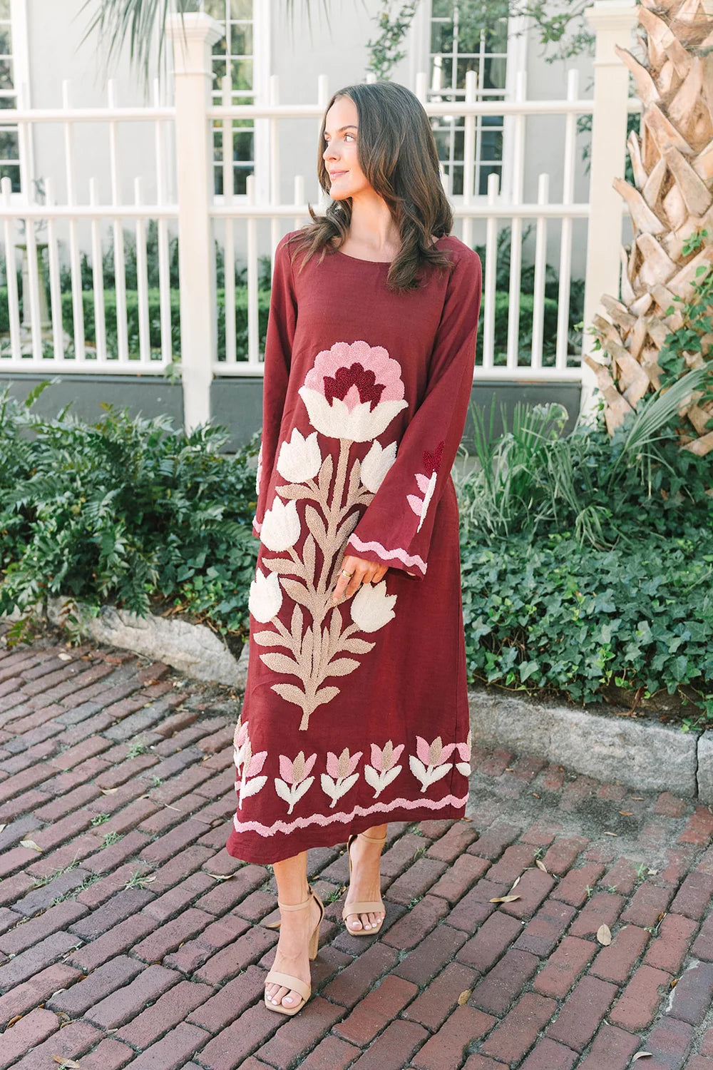 Jane Dress in Rose Harvest