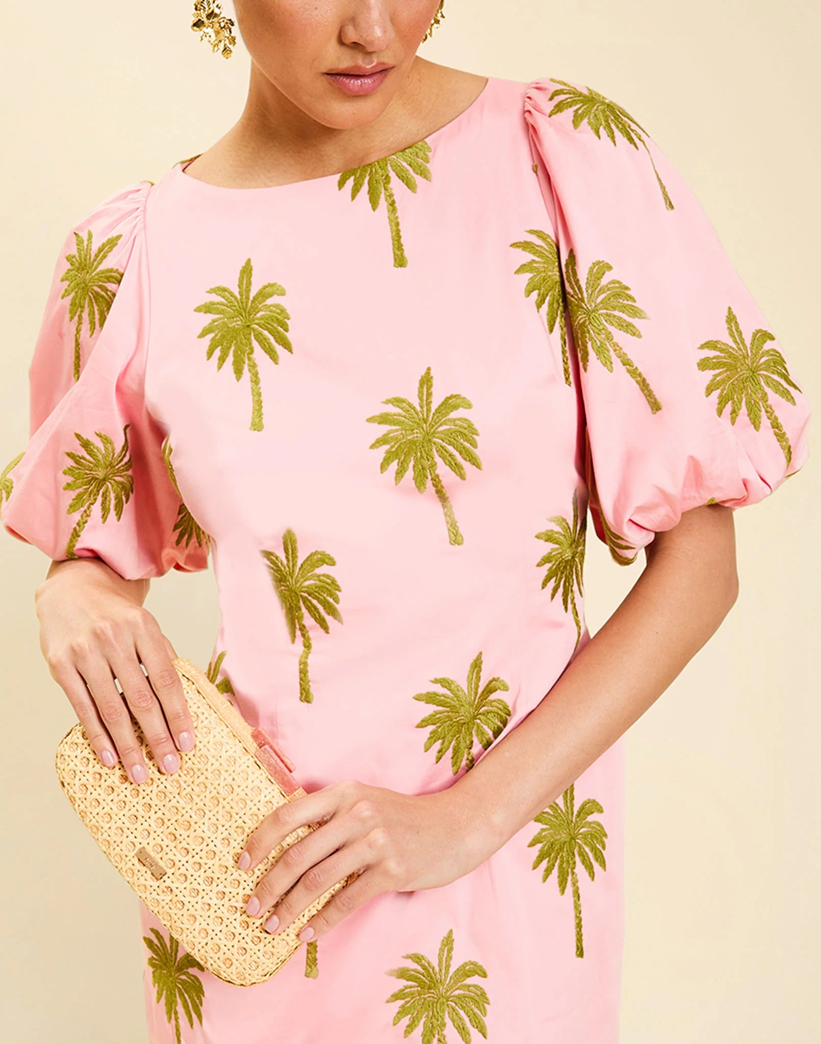 Donovan Mini Dress in English Rose