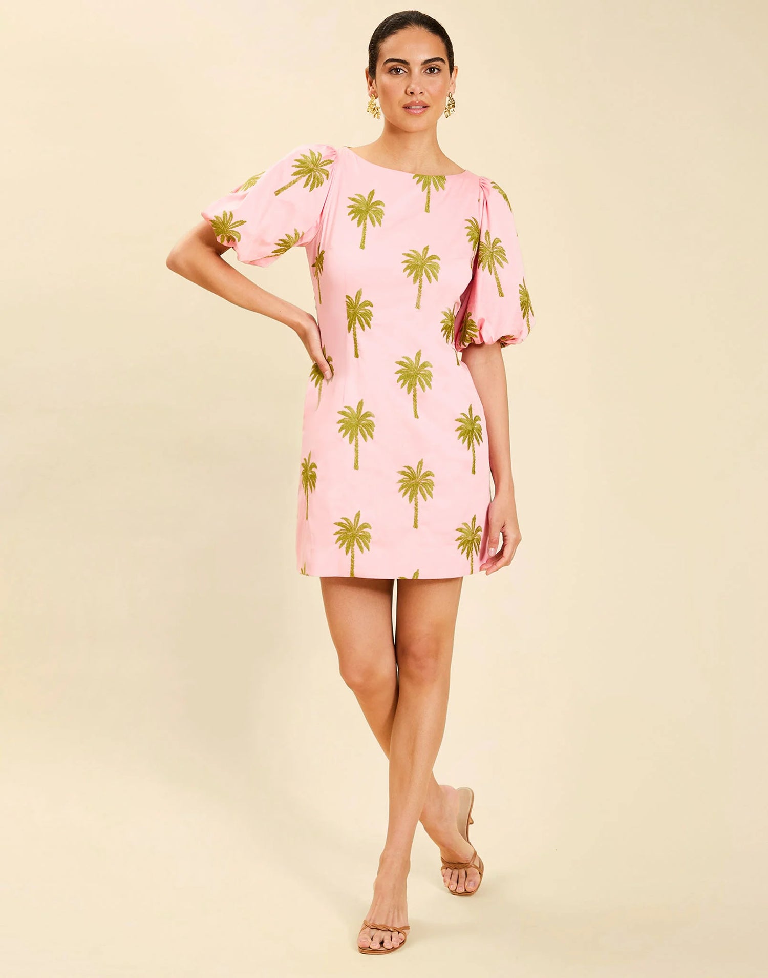 Donovan Mini Dress in English Rose