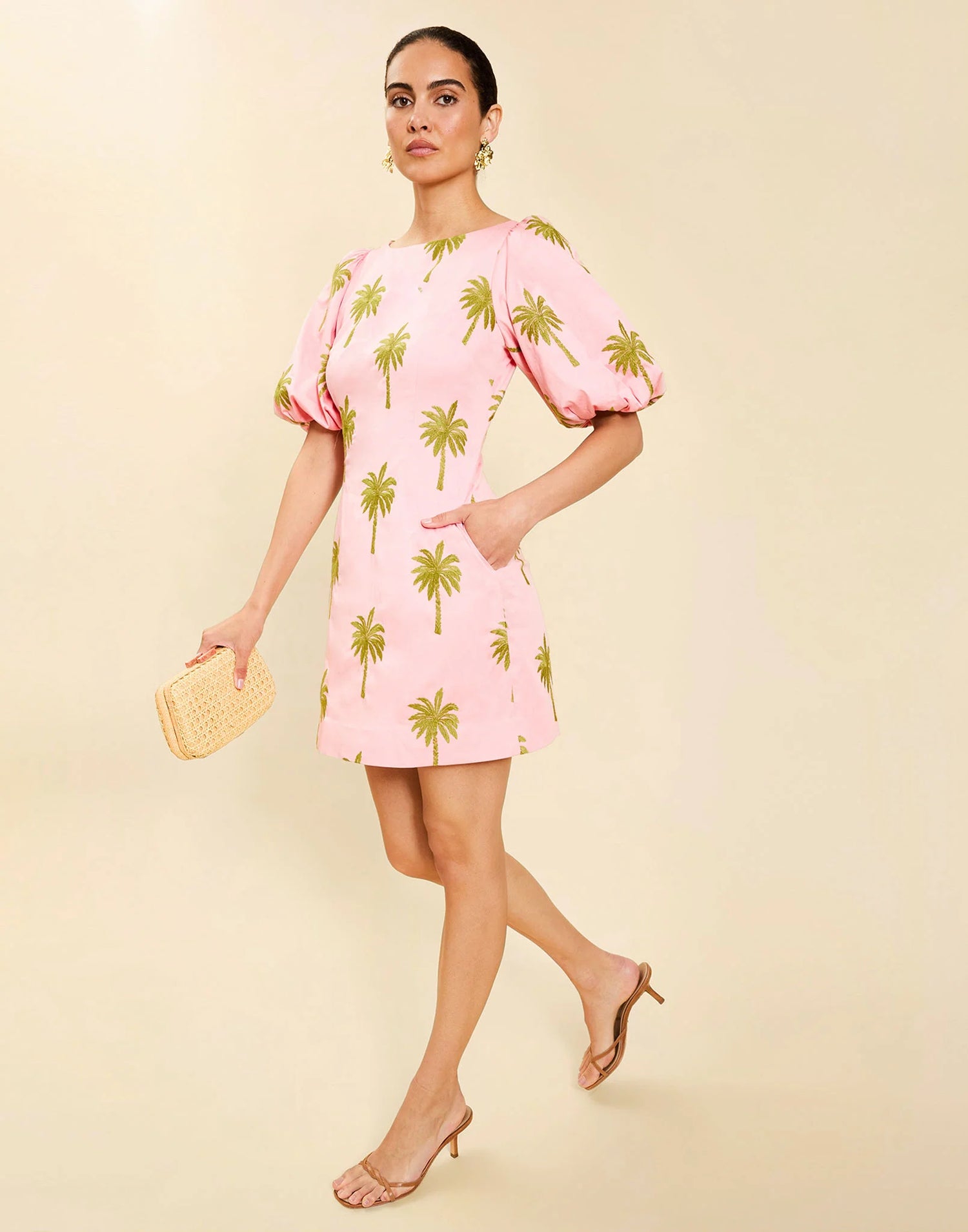 Donovan Mini Dress in English Rose
