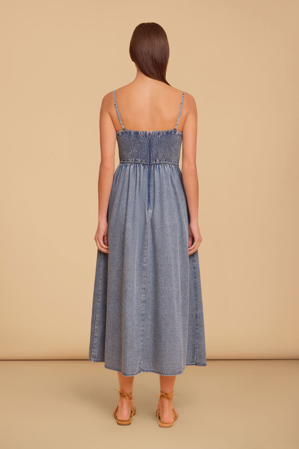 Lillian Dress, Denim
