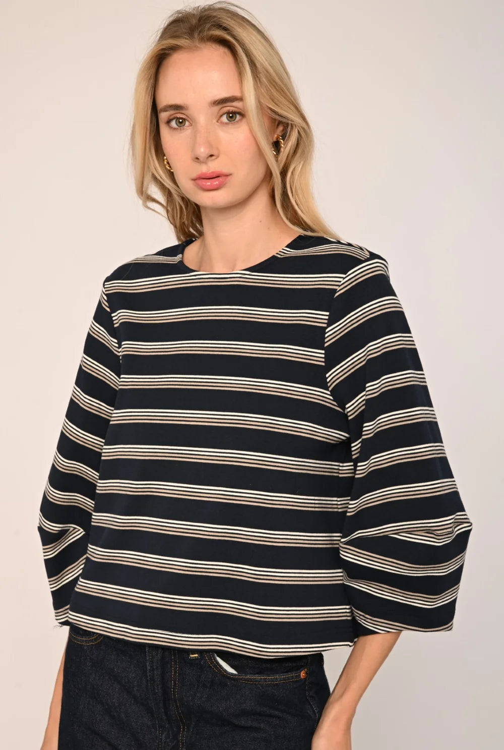 Dream Top in Multi Stripe