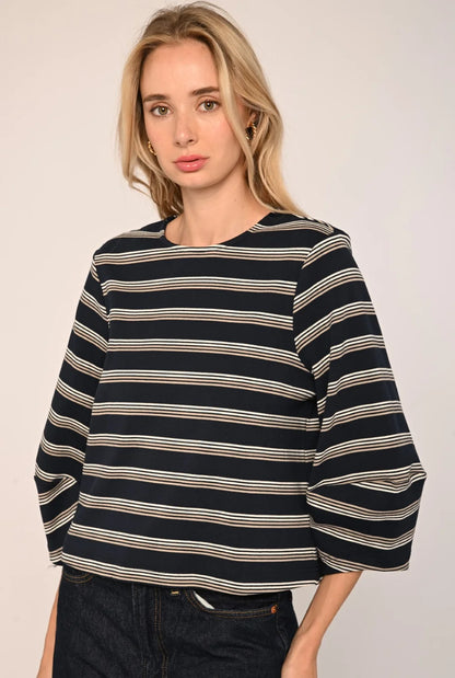 Dream Top in Multi Stripe