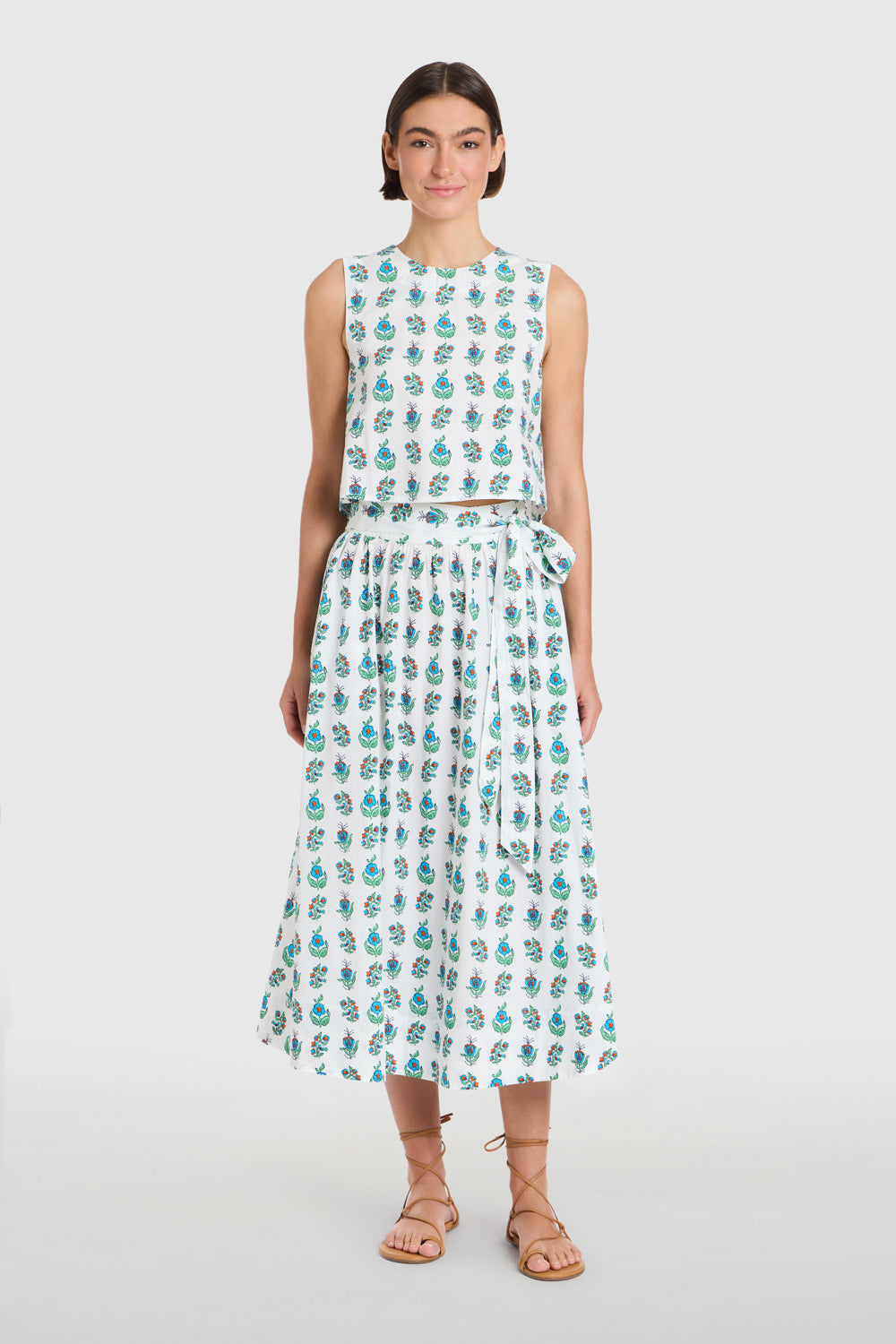 Crop Top, Beach Sprigs