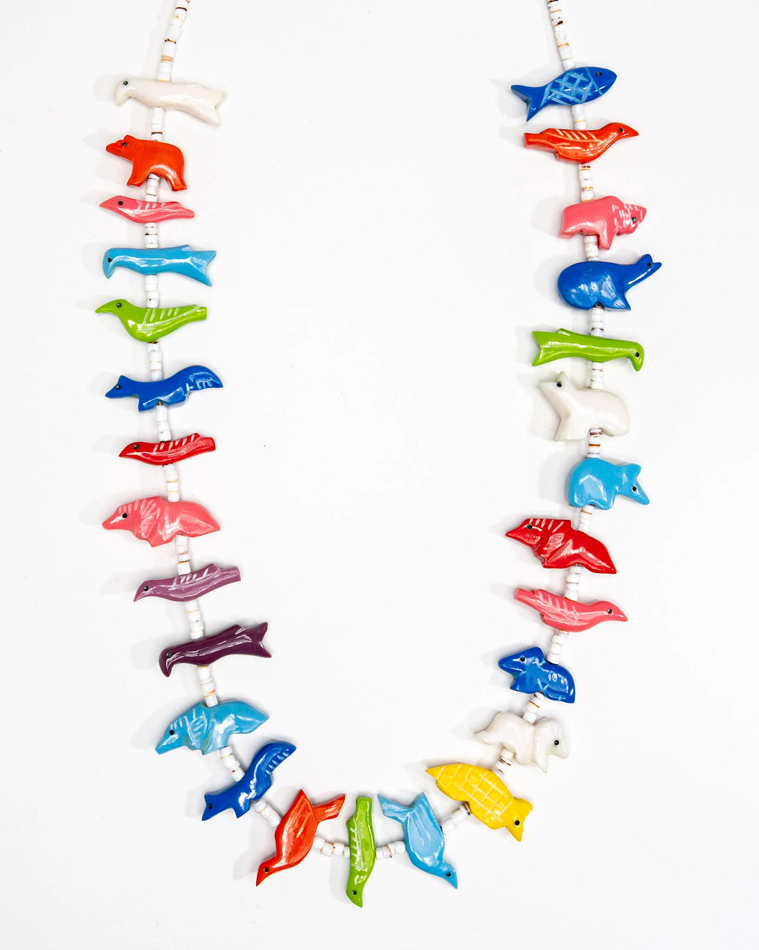 Long Mixed Fetish Necklace