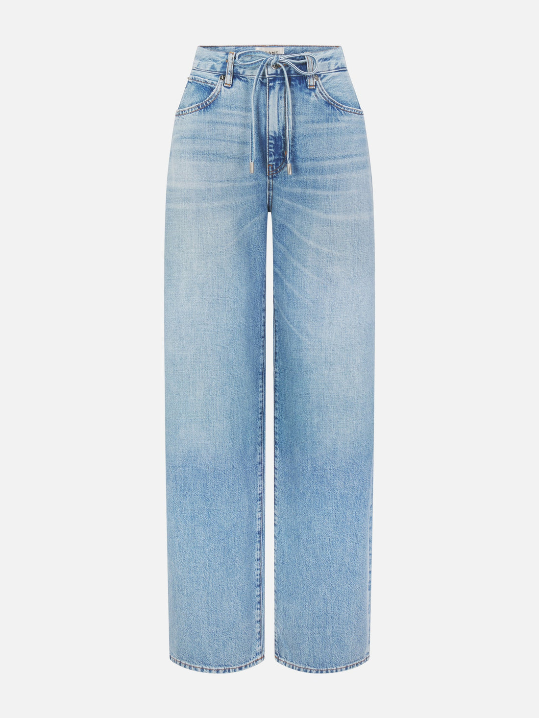 The Off Duty Drawstring Bow in Afterglow