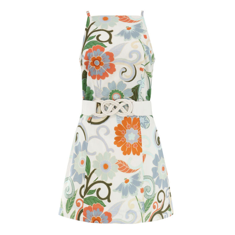 Havana Mini Dress in Groovy Florals
