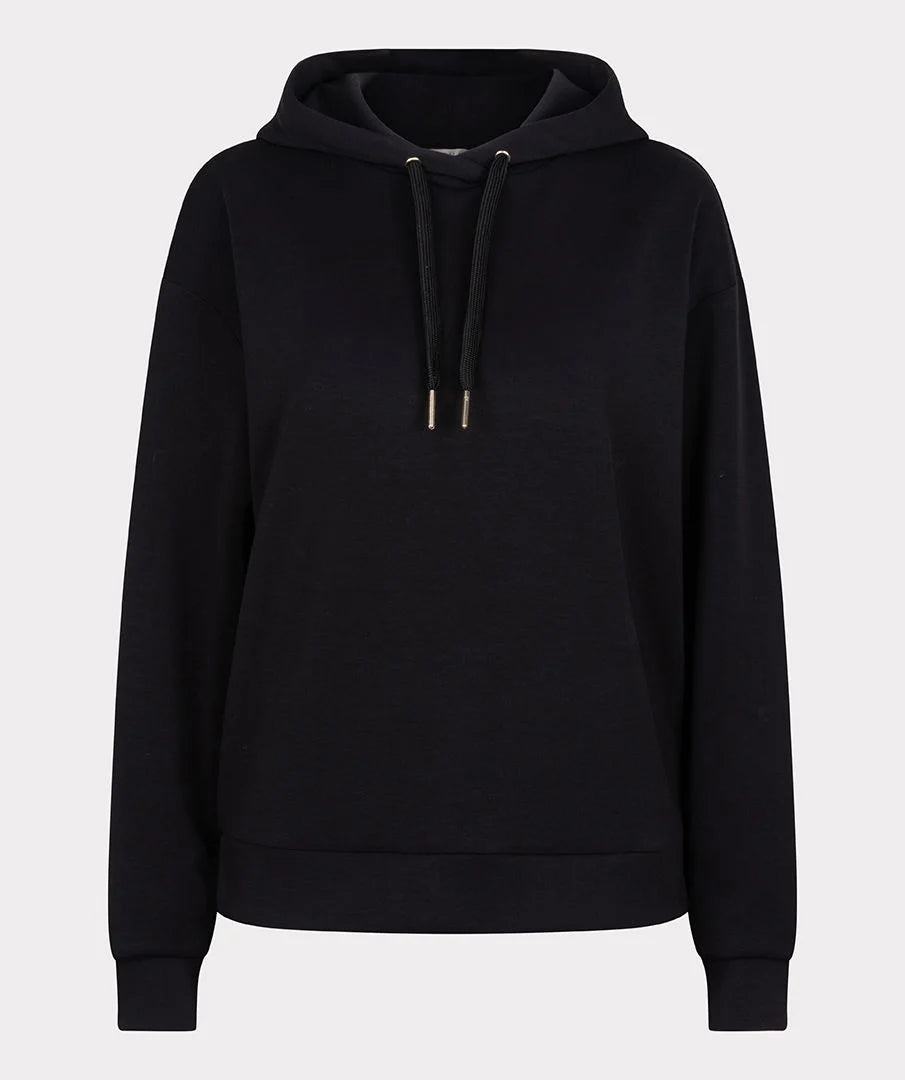 Black Modal Sweater Hoodie