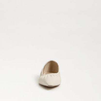 Essex Pointed Toe Ballet Flat in Leather