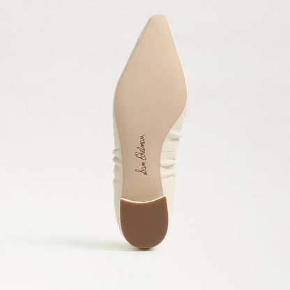Essex Pointed Toe Ballet Flat in Leather