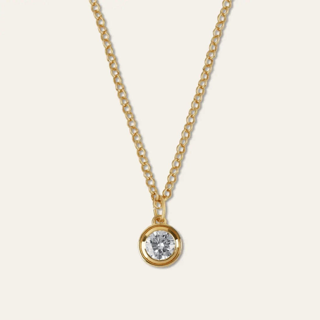 Bezel Necklace