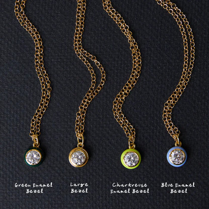 Bezel Necklace