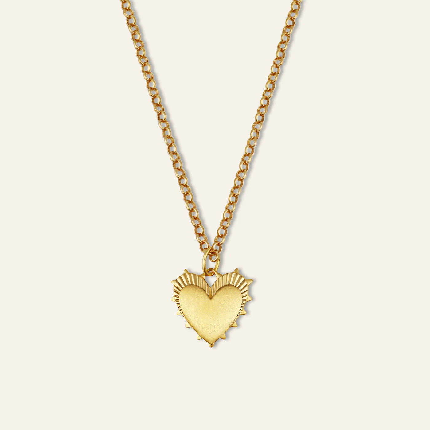 Small Heart of Gold Necklace