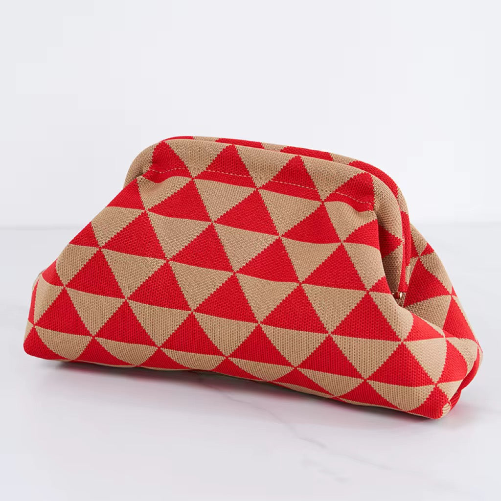 Camila Knit Slouchy Clutch