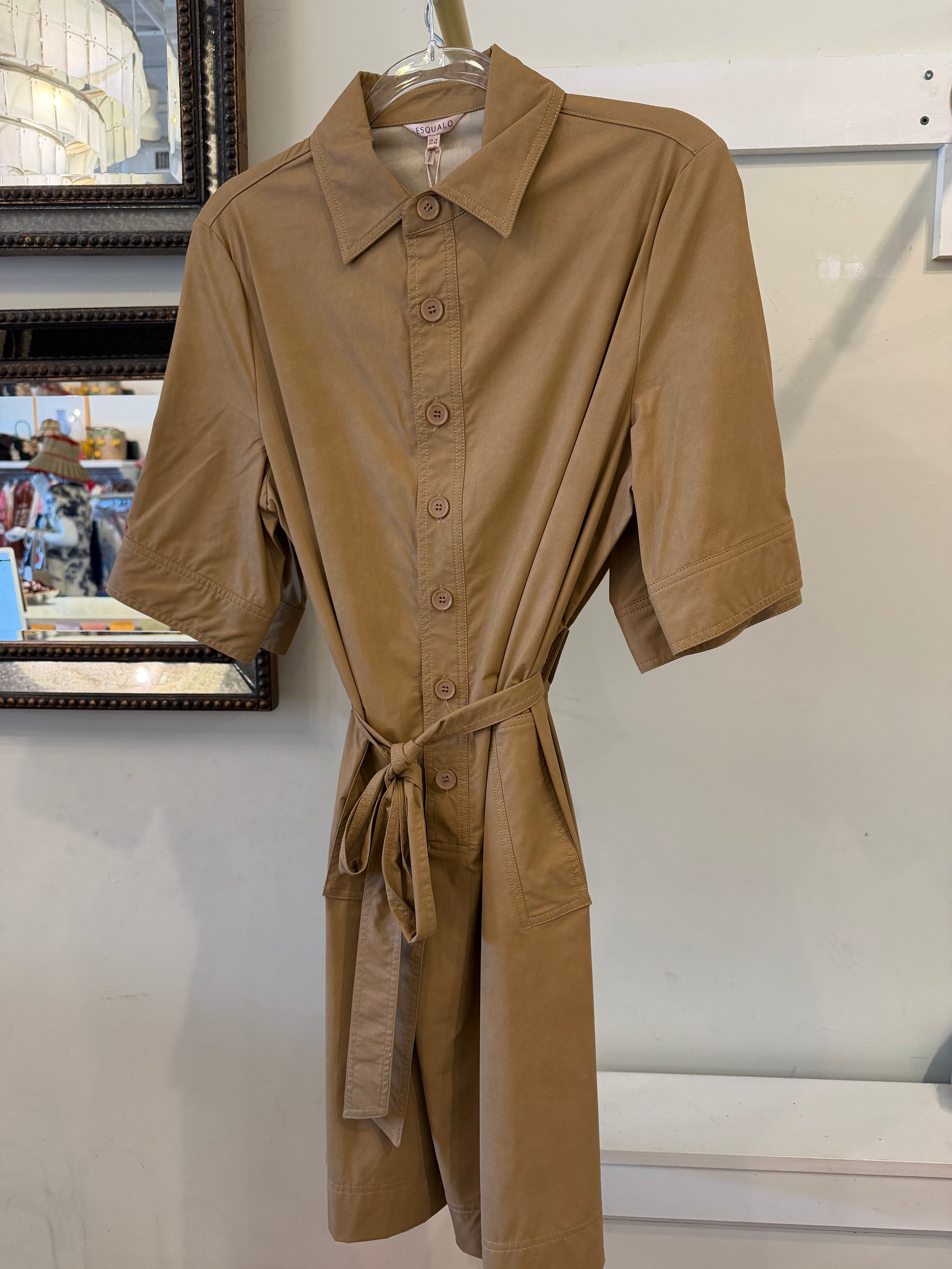 Light Caramel Lightweight Dress