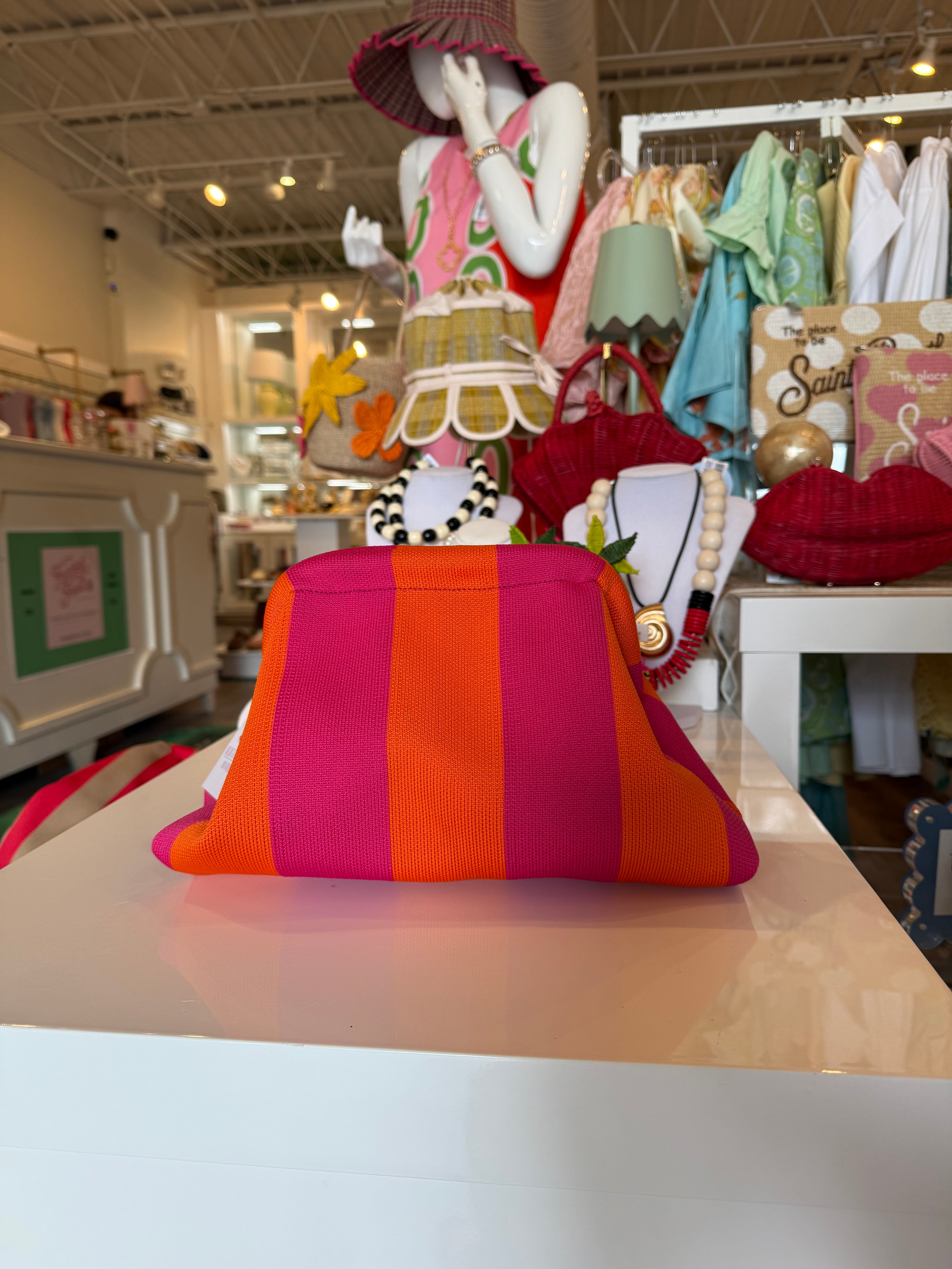 Camila Knit Slouchy Clutch