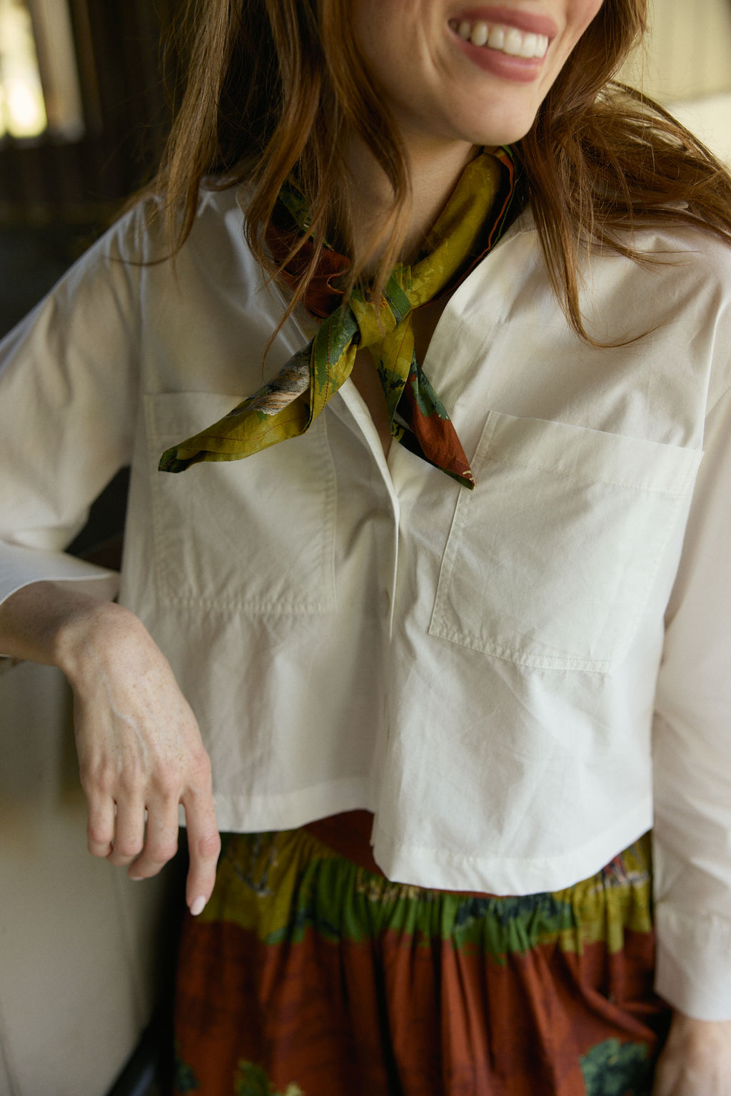 Megs Top, White