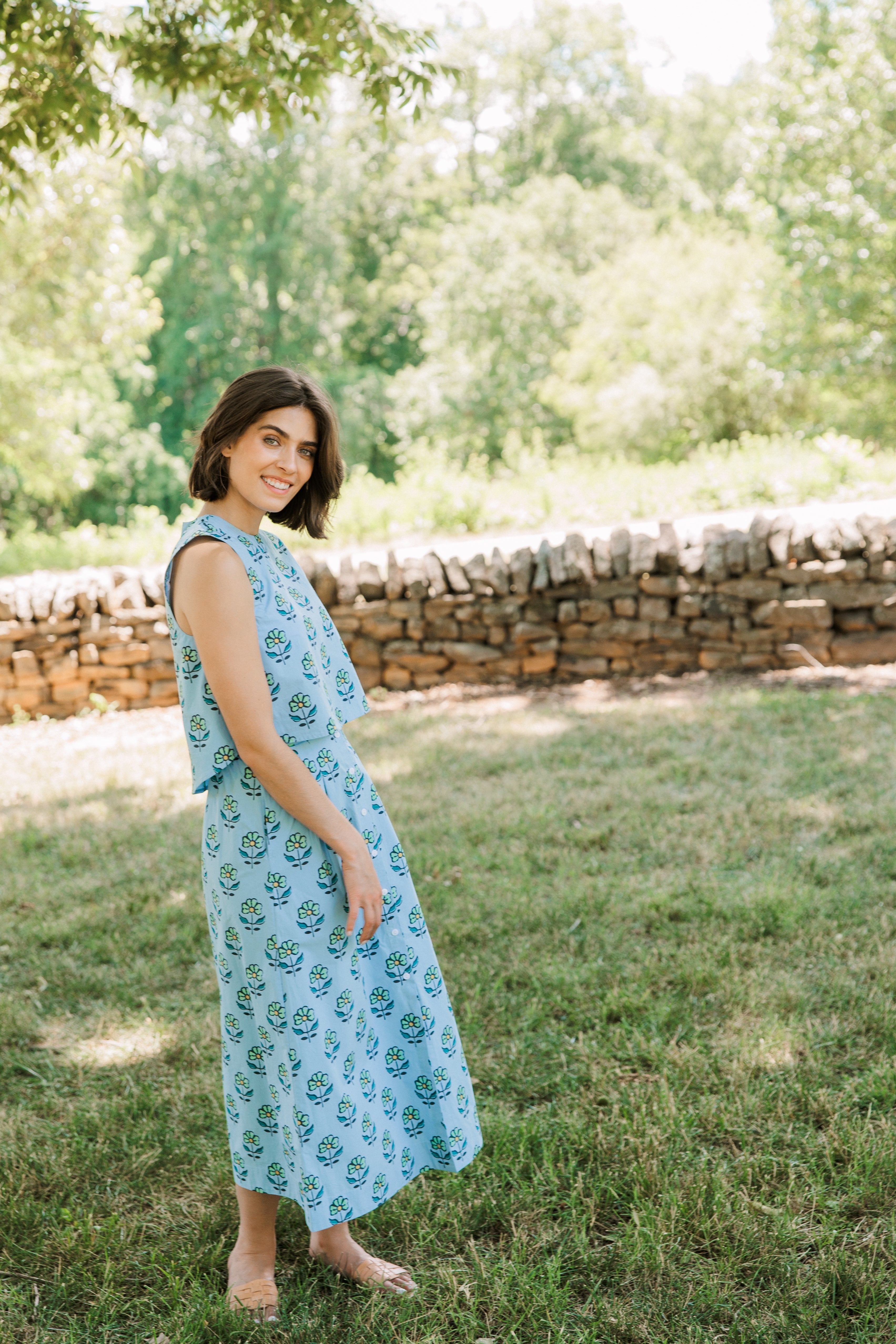 Scout Skirt, Orchid Sprigs