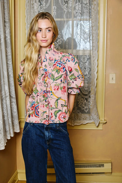 Zuri Top in Jessa Floral Print