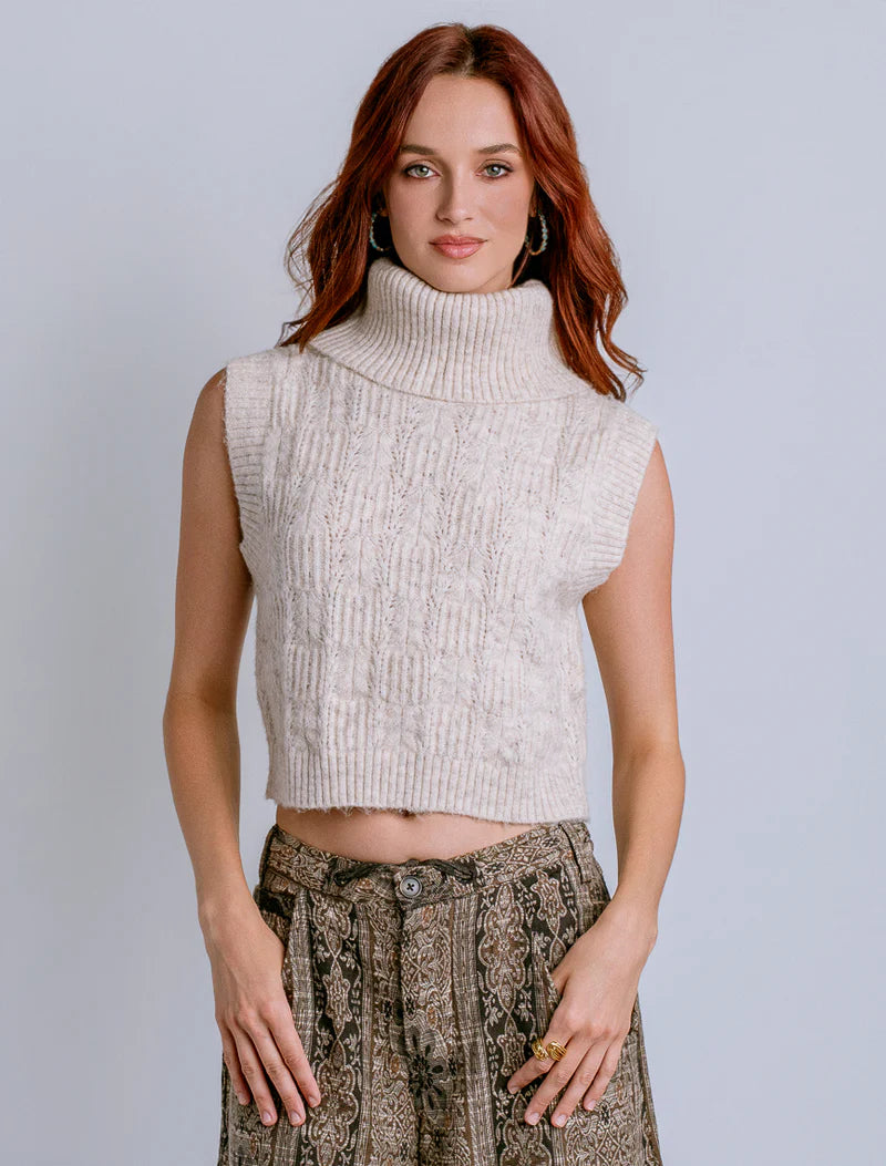 Marlene Top in Oatmeal