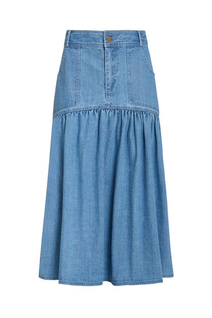 Sophie Skirt in Lightwash