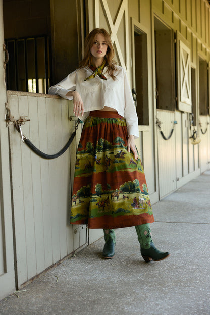 Bandana Scarf, Ranching