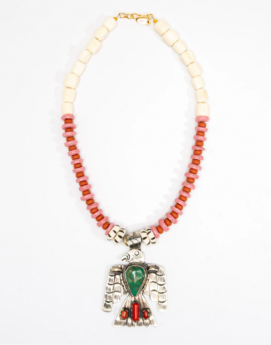 Metal Eagle Necklace