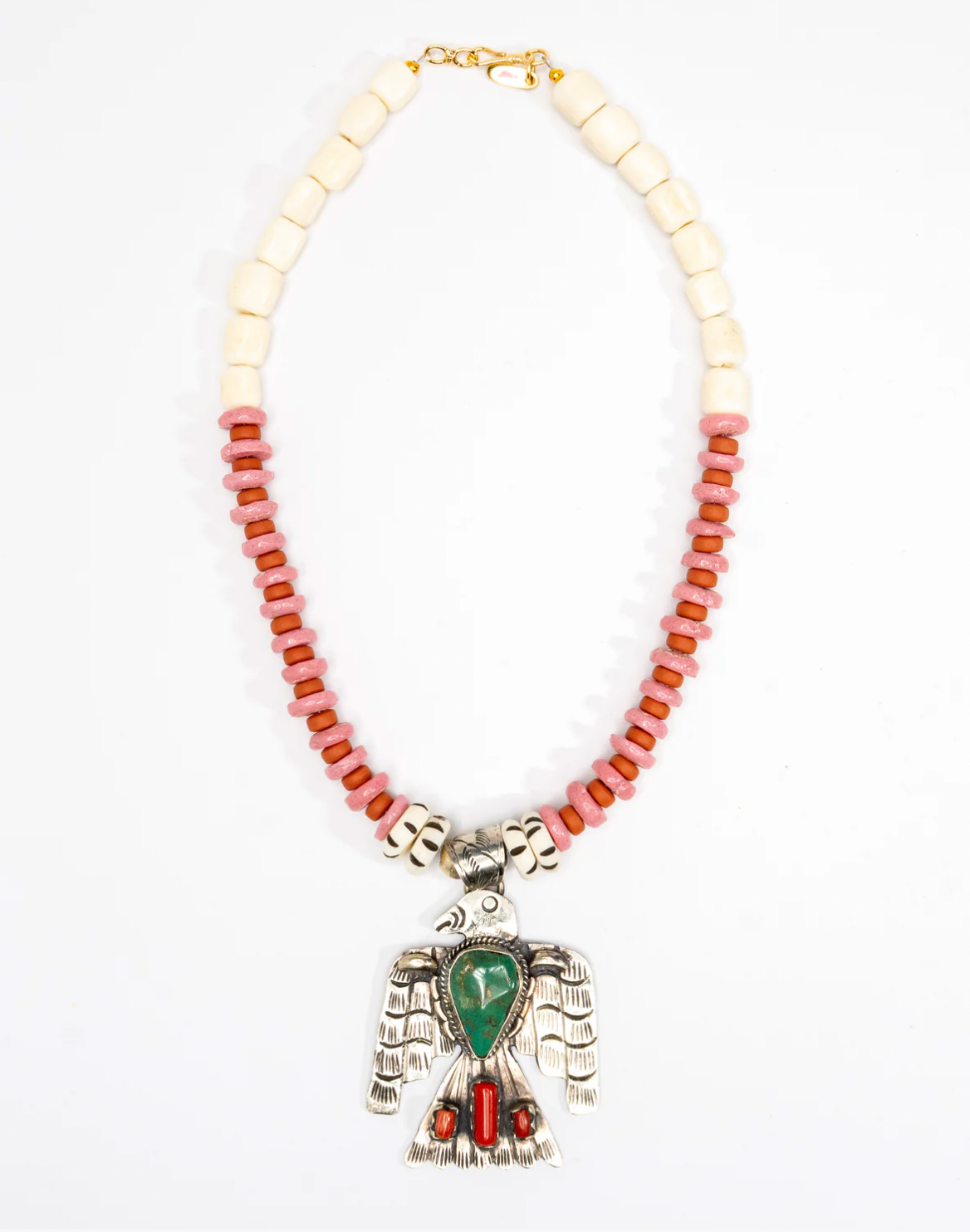 Metal Eagle Necklace