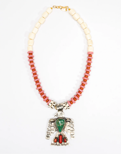 Metal Eagle Necklace