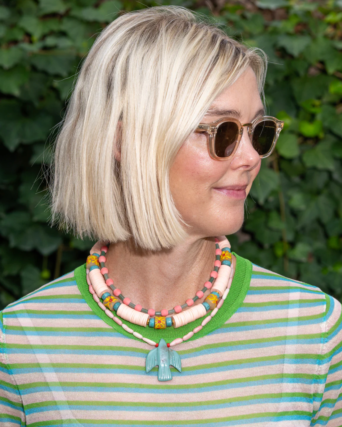 Turquoise Thunderbird Necklace