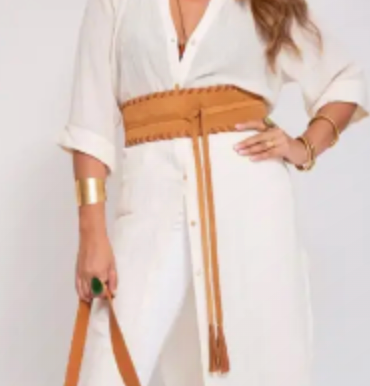 Suede Obi Belt