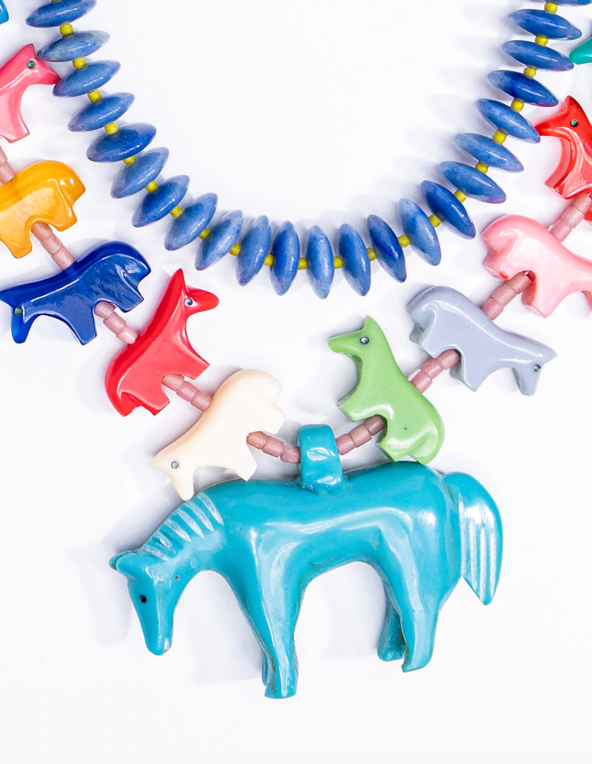 Fetish Horse Necklace