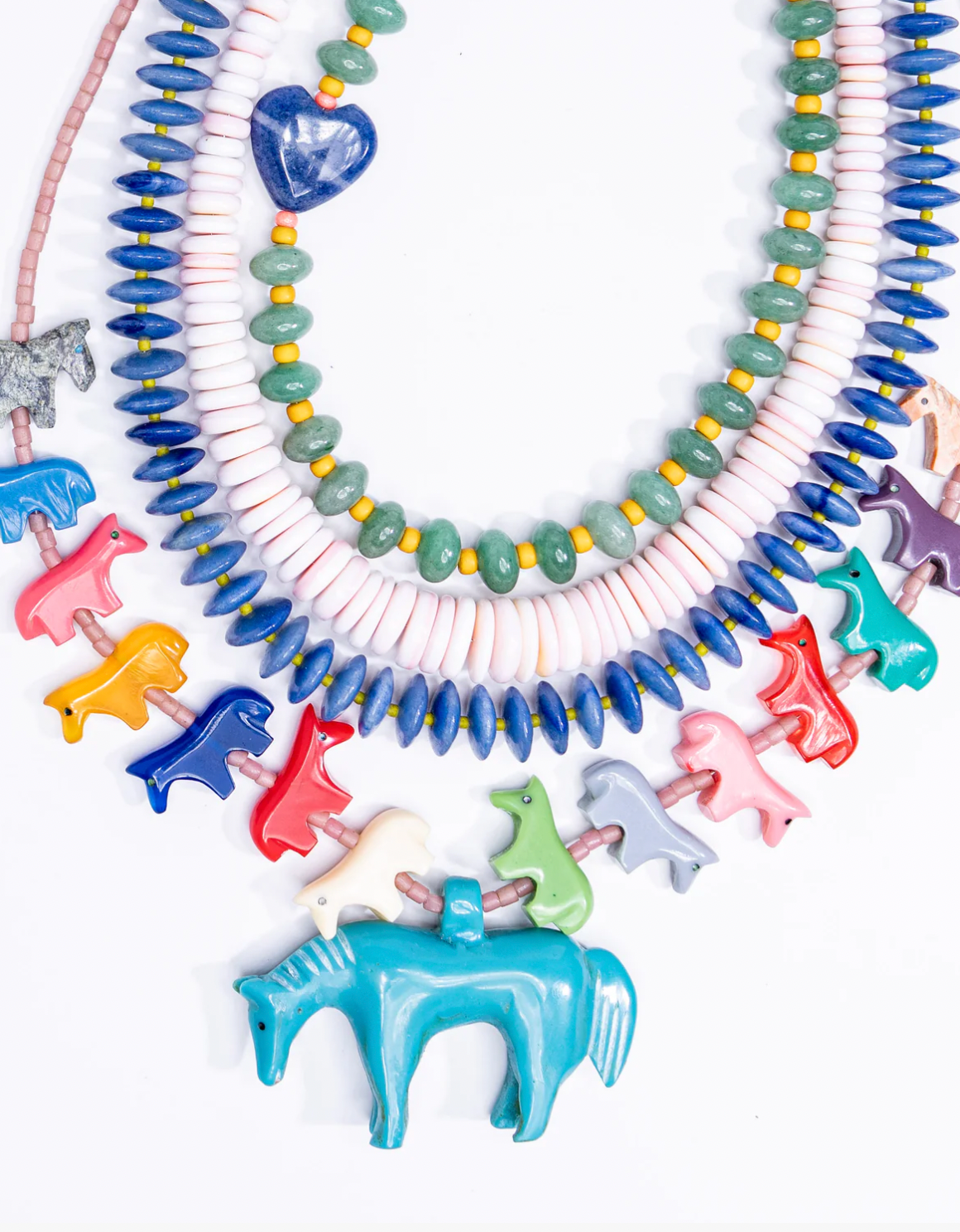 Fetish Horse Necklace