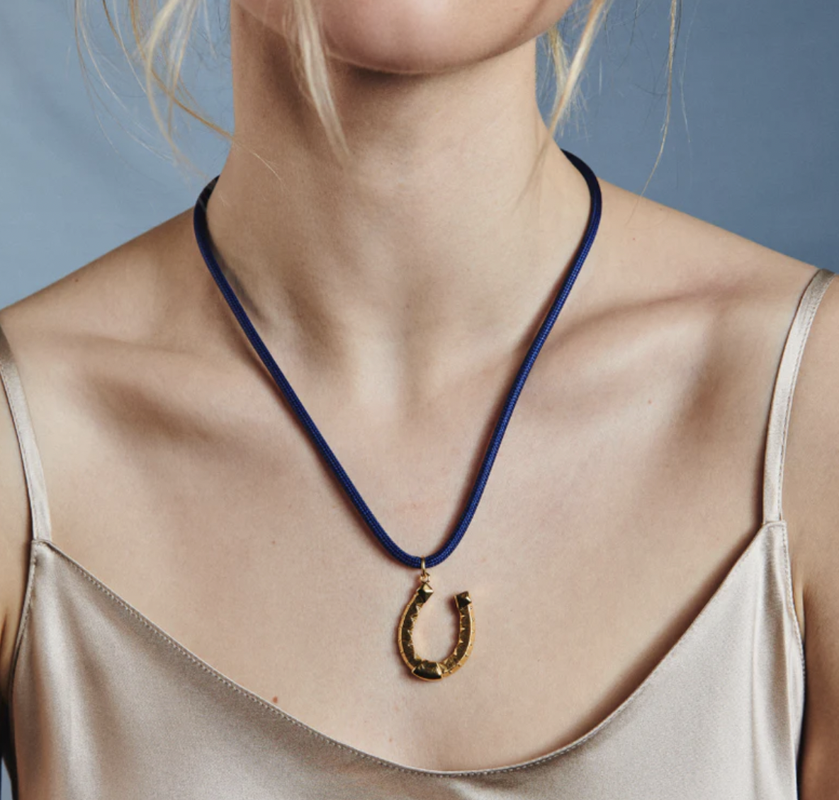 Navy HART Necklace Cord