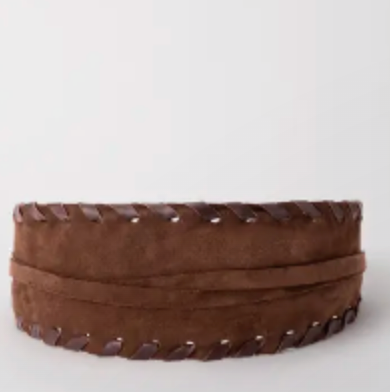 Suede Obi Belt