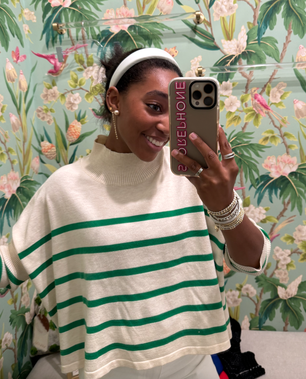Aja Stripe Top