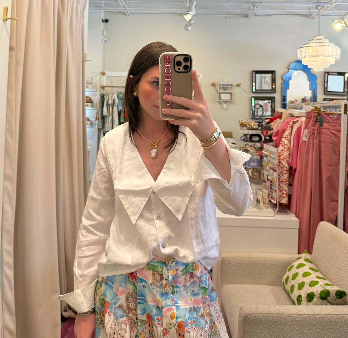 Blair Top - Linen