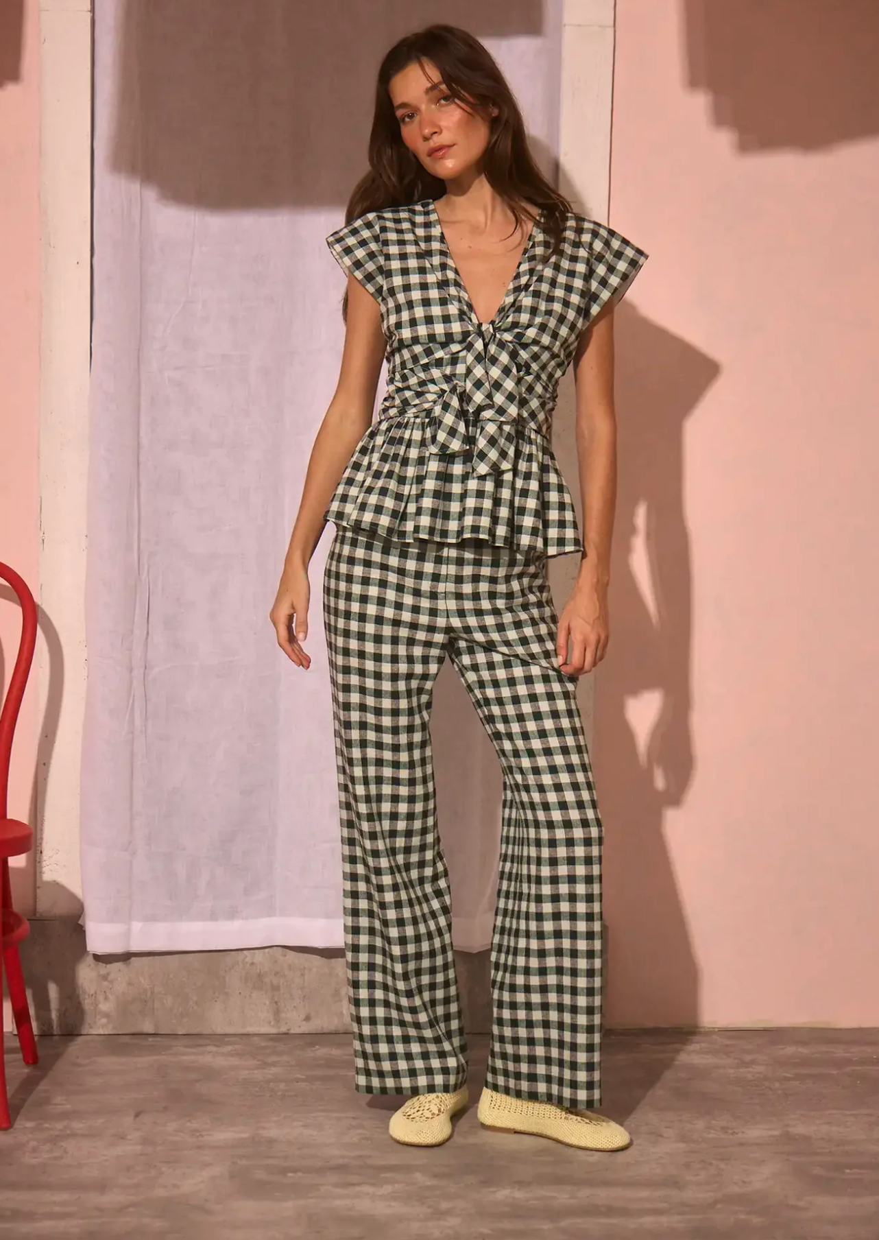 Juno Pant Hamilton Check