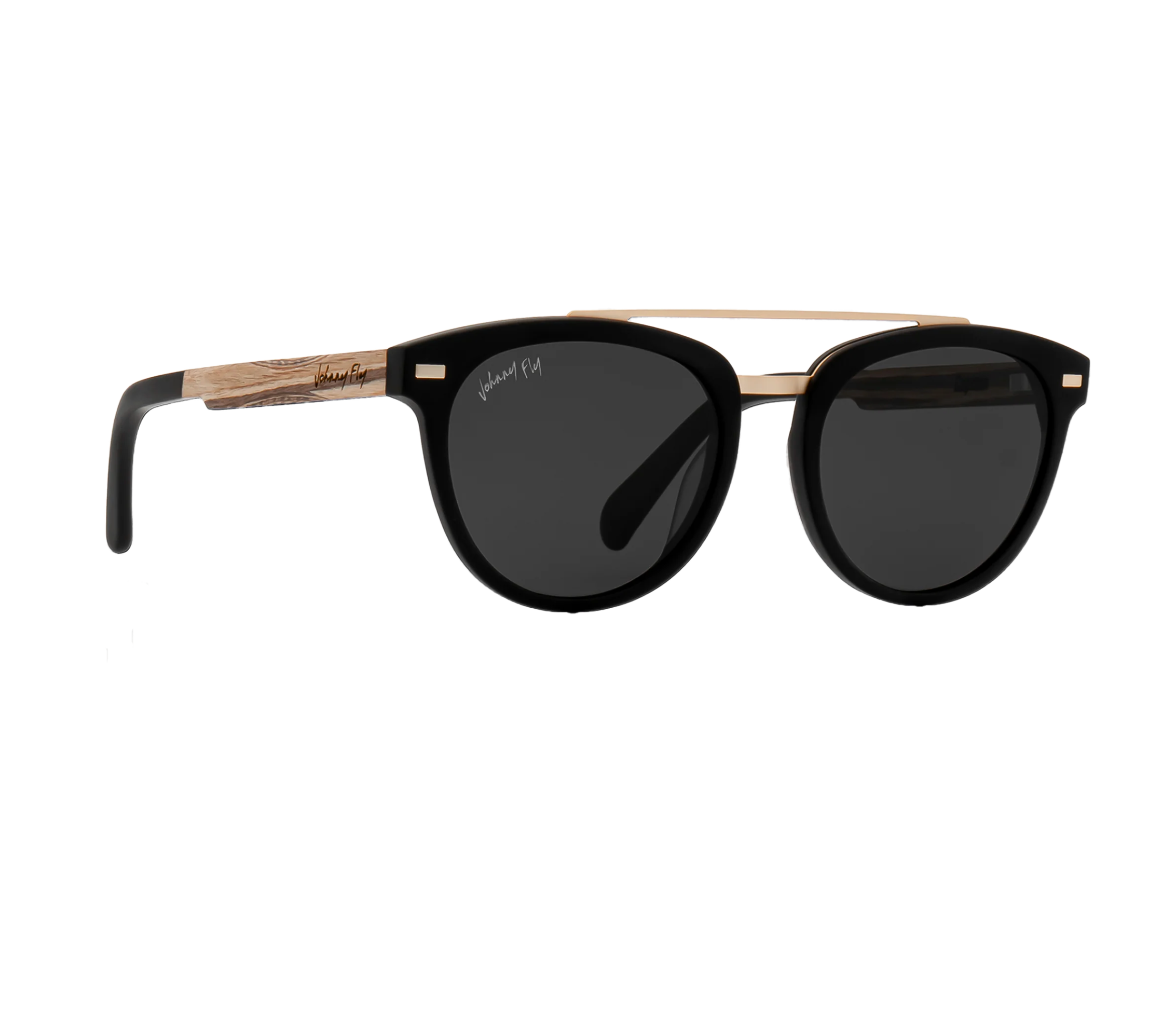 Captain - Matte Black / Smoke Polarized