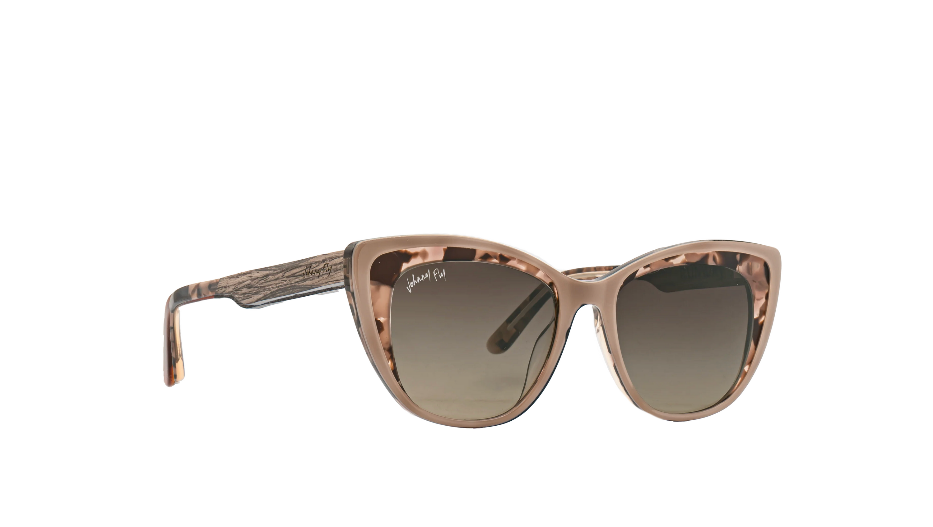 Runway - Mauve Tortoise / Brown Gradient Polarized
