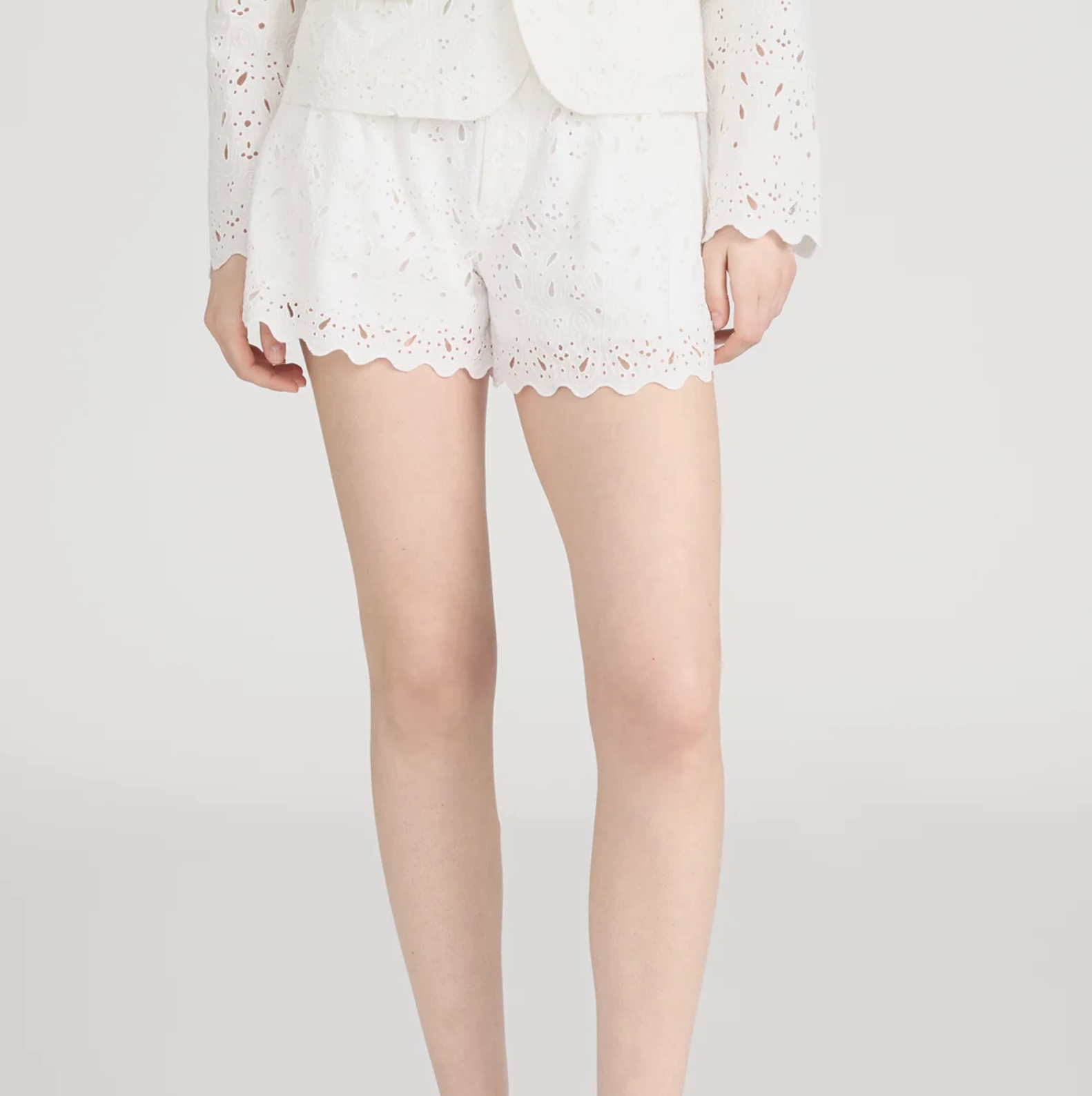 The Paisley Eyelet Short