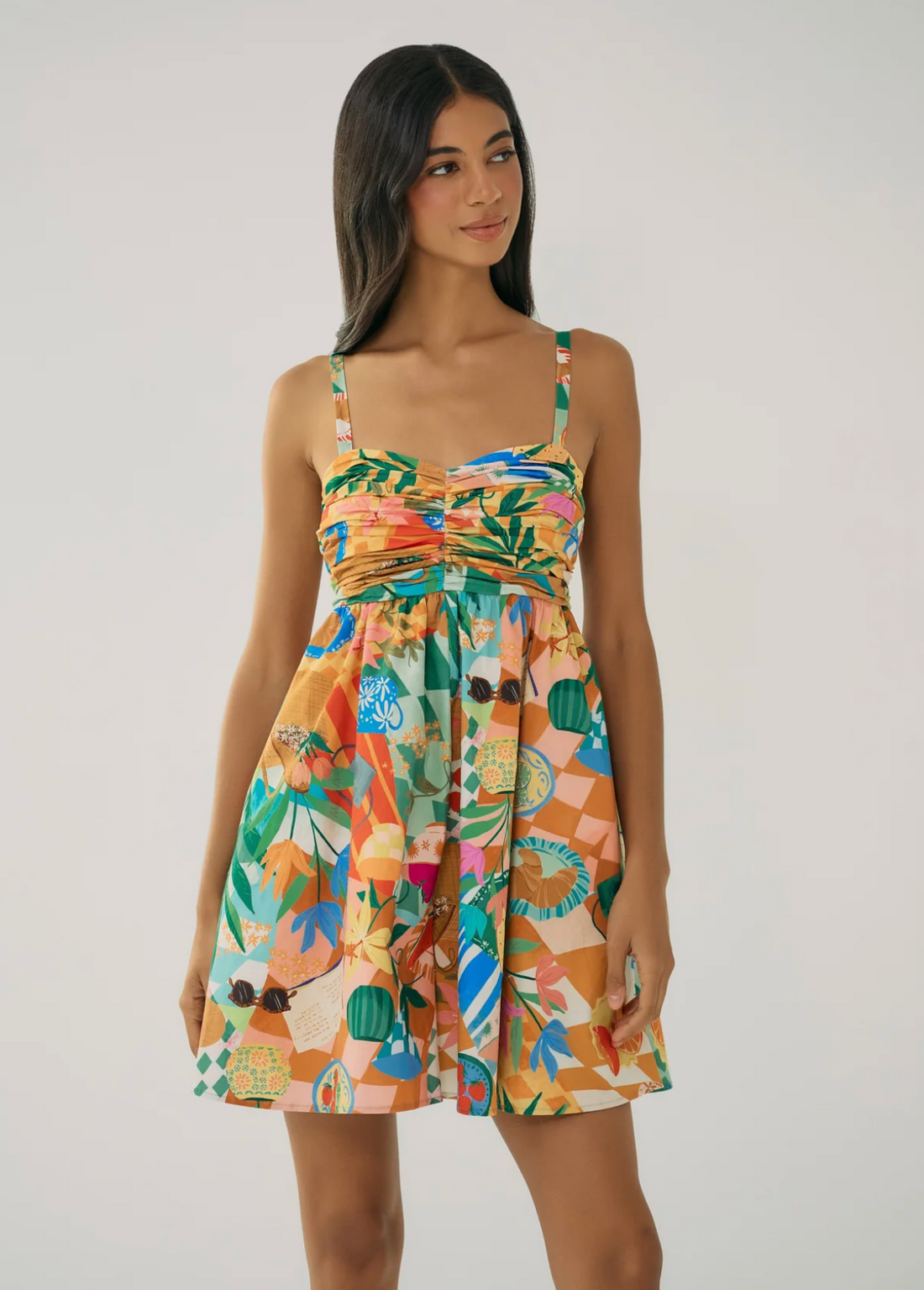Karson Romper in Multi
