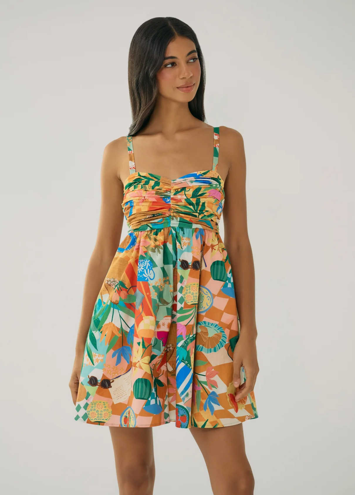 Karson Romper in Multi