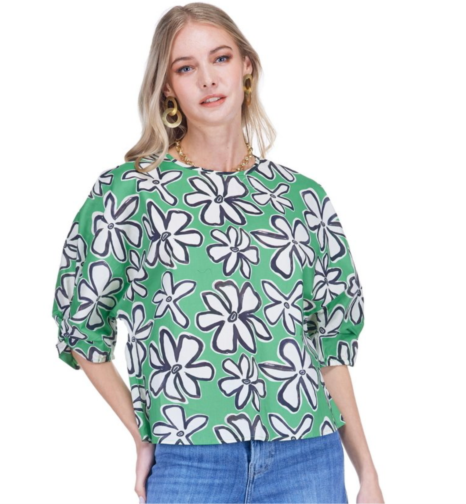 Twisted Cuff Top