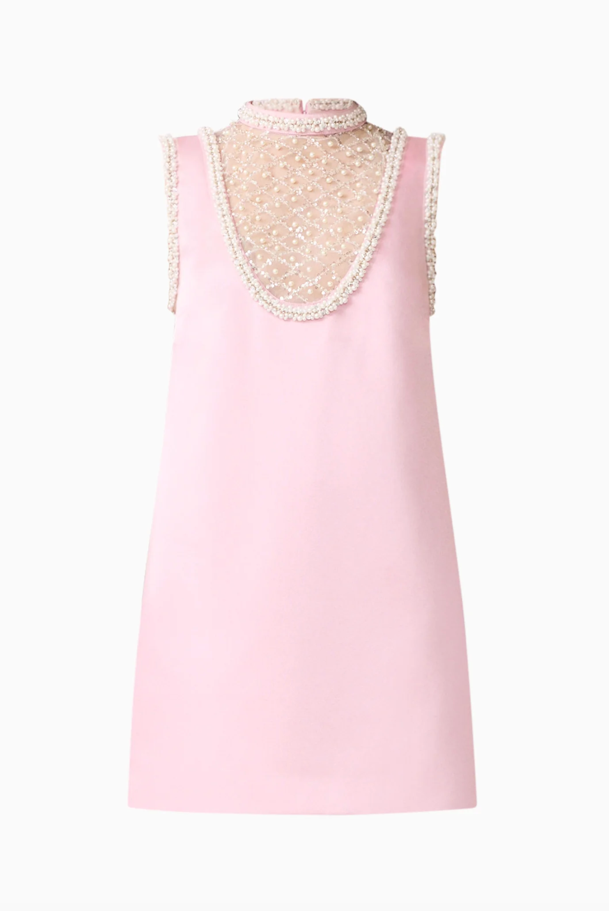 Espera Shift Mini Dress in Rose Pink