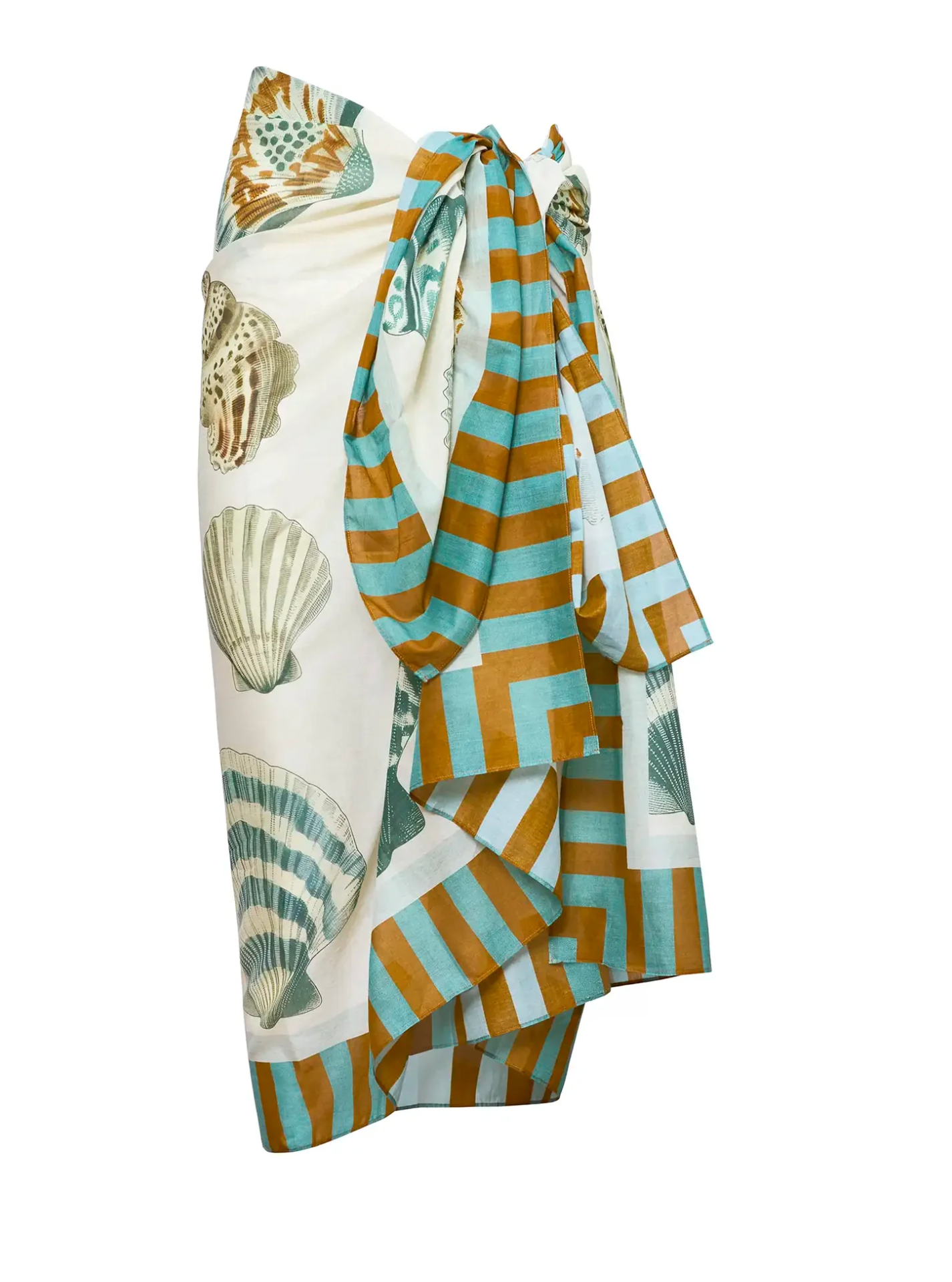 Sarong Cover Up (ONE SIZE) in Somers Shell Cream