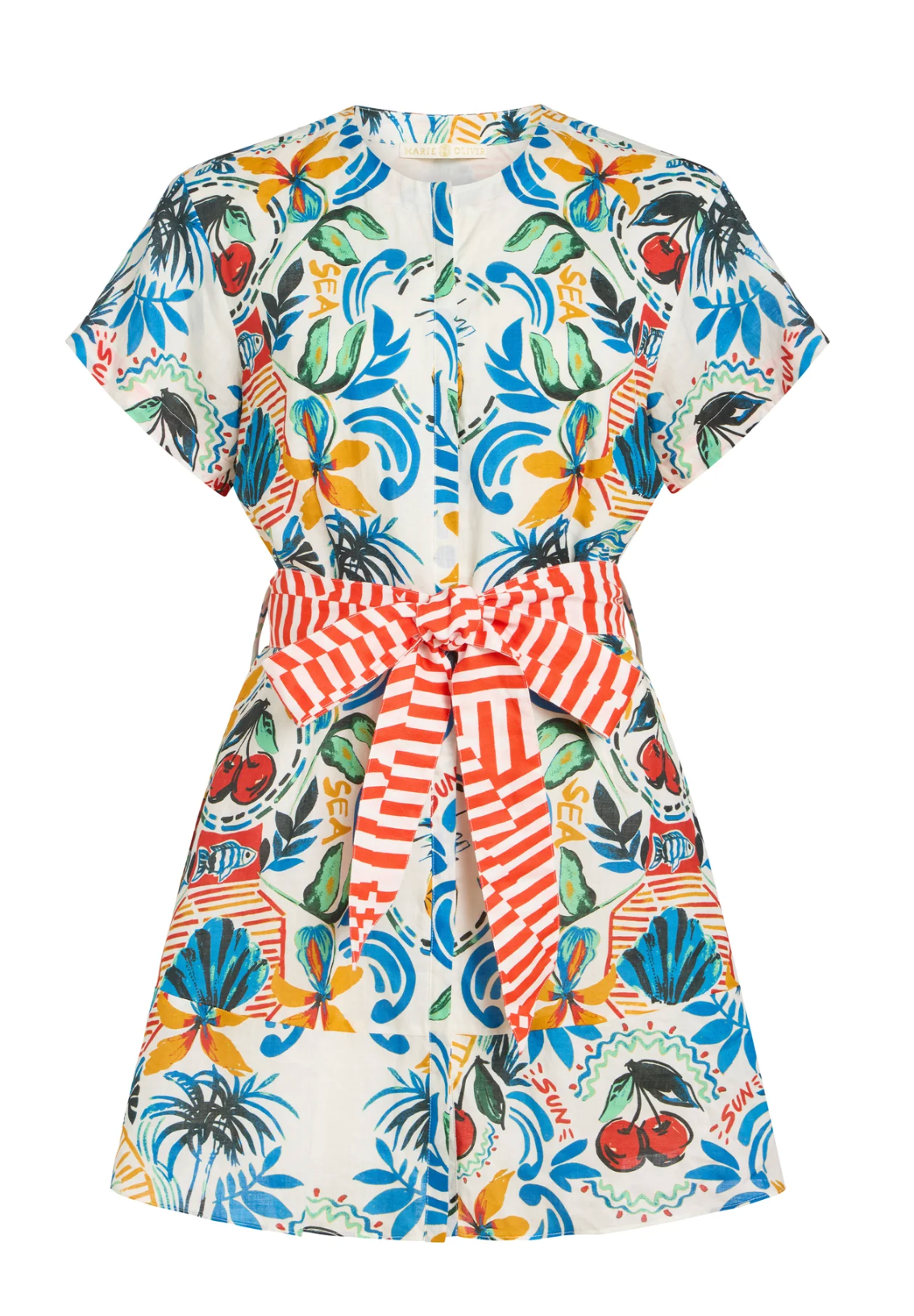 Sable Dress in Floragram