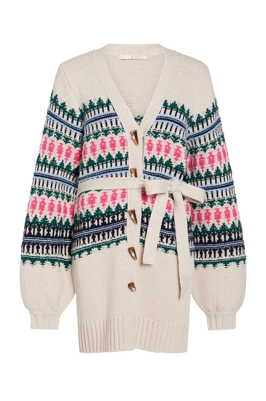 Ferne Cardigan in Forest