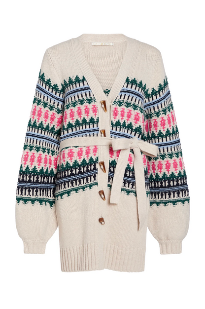 Ferne Cardigan in Forest